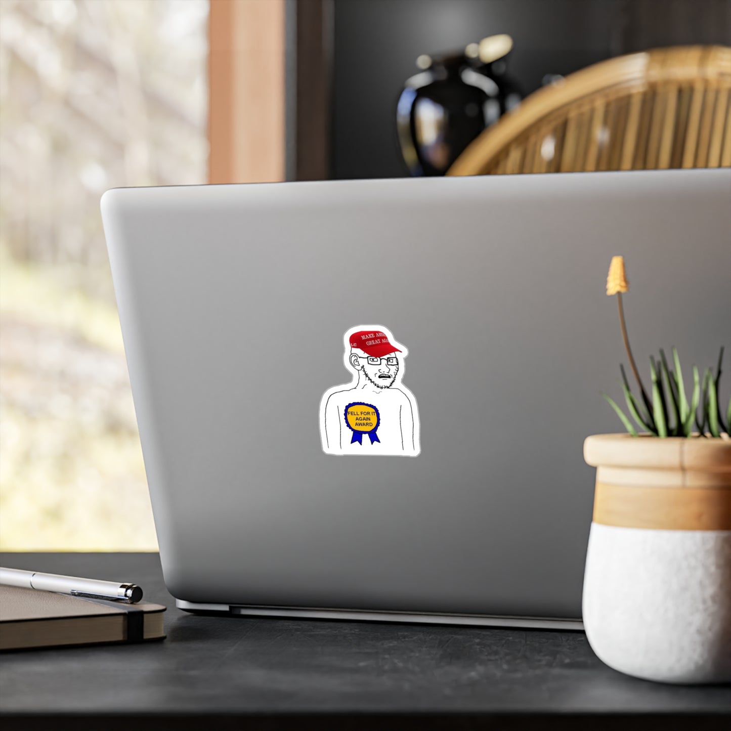 Fell For It Again Sticker